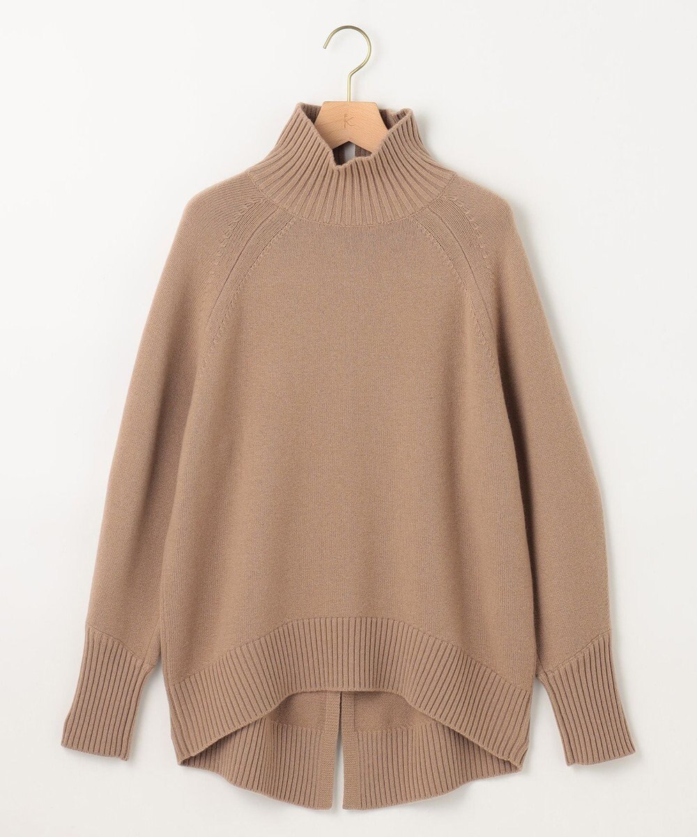 組曲 S ウールカシミヤミックス ロールネックニット 