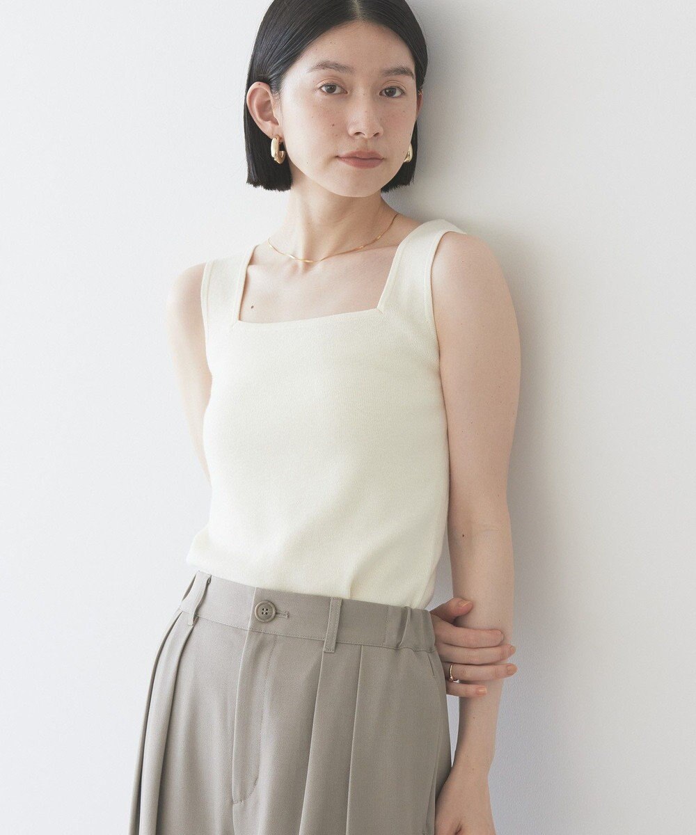 AMERICAN HOLIC 総針スクエアタンクトップ 