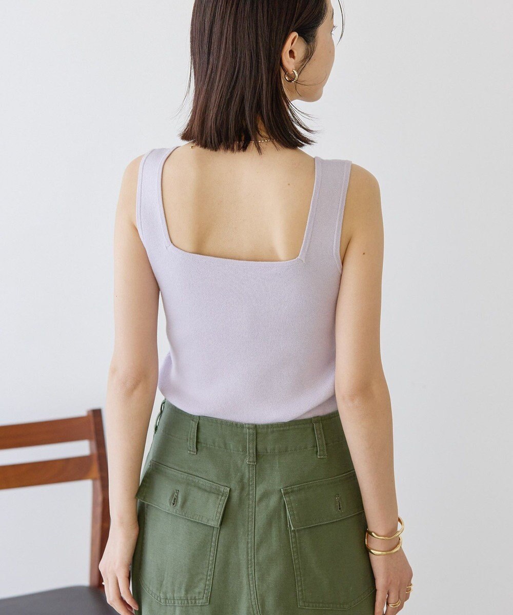 AMERICAN HOLIC 総針スクエアタンクトップ 