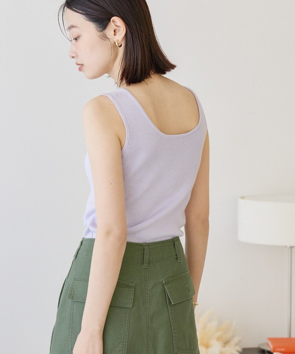 AMERICAN HOLIC 総針スクエアタンクトップ 