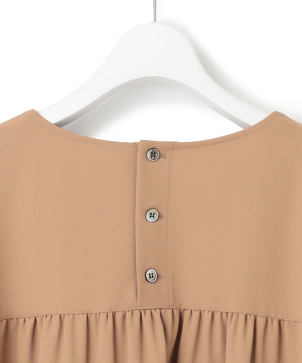 23区 L 【Lサイズ限定/洗える】ハイストレッチツイル ブラウス 