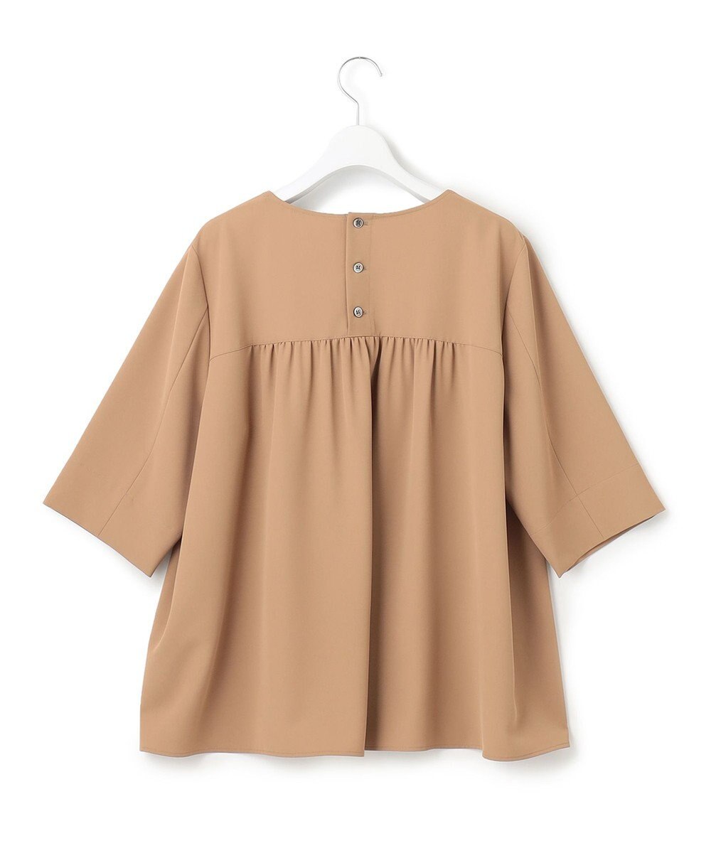 23区 L 【Lサイズ限定/洗える】ハイストレッチツイル ブラウス 