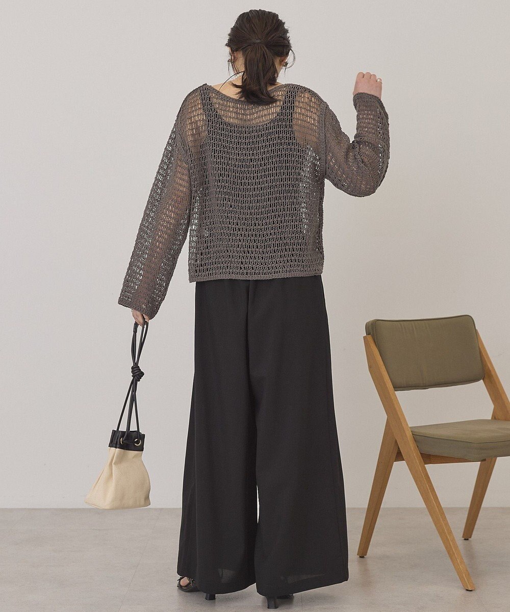 AMERICAN HOLIC 【マルチ機能】ドライタッチワイドパンツ 