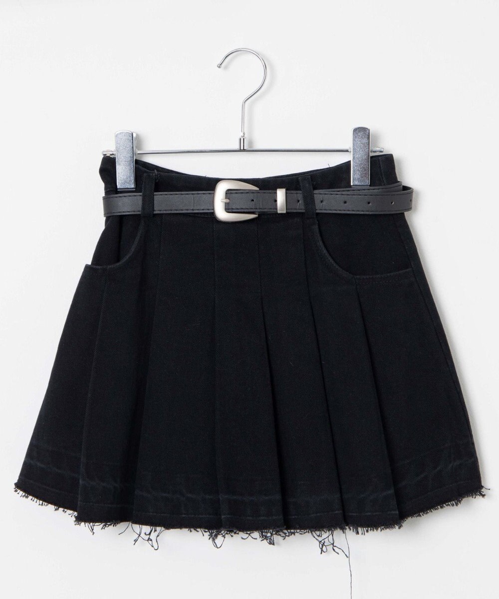 WEGO ベルトツキプリーツスカパン 