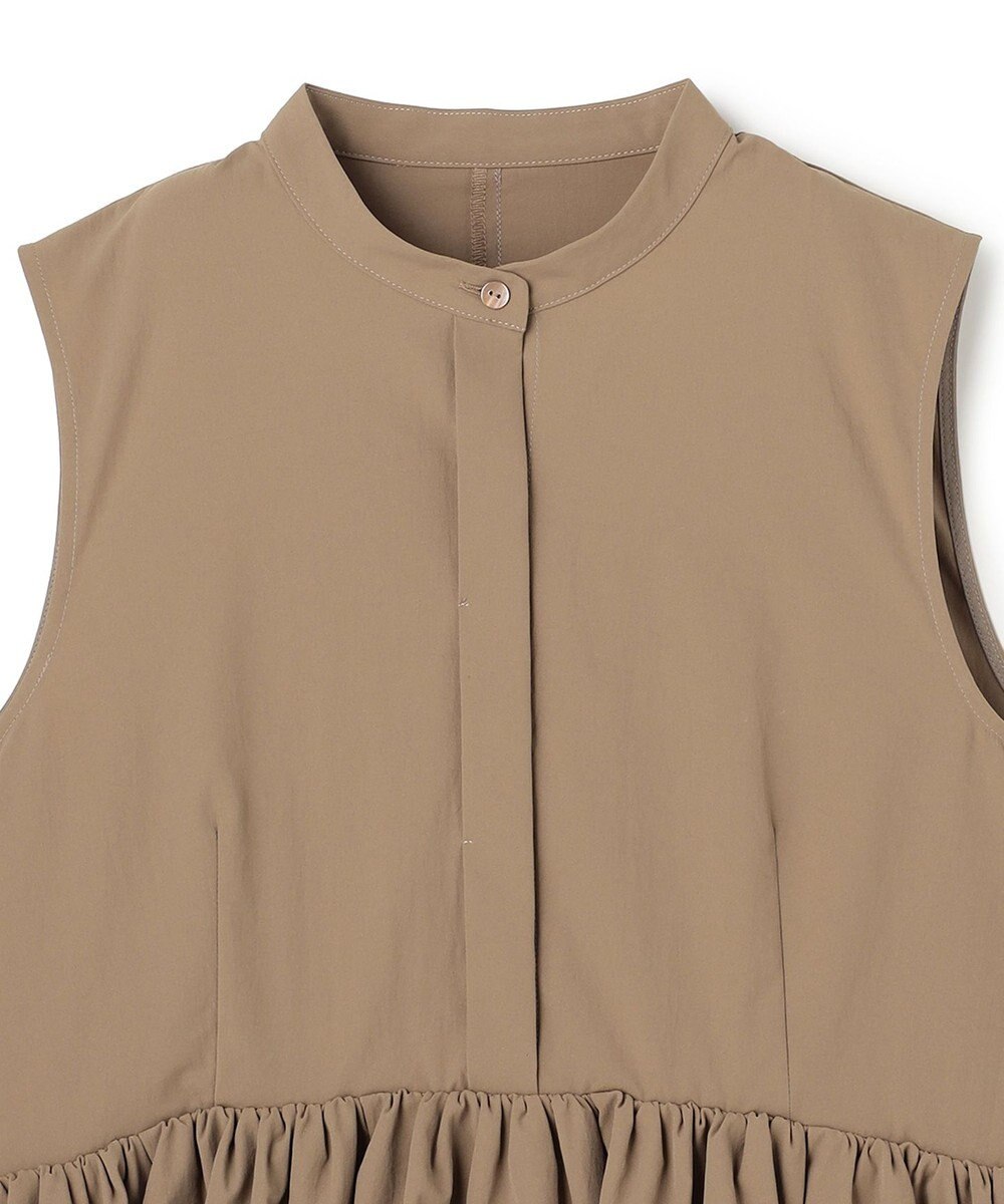 uncrave クールタッチカラータイプライター ペプラムブラウス 