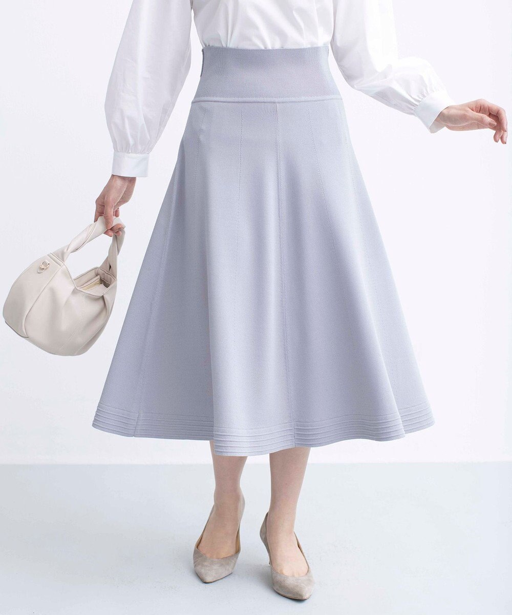 組曲 【セットアップ着用可・WEB限定カラーあり】MINA ニットフレアスカート 