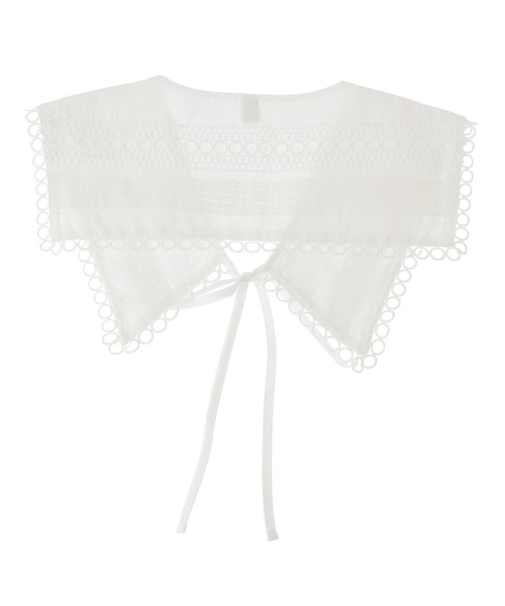 earth music&ecology セーラーカラーレース付け襟 