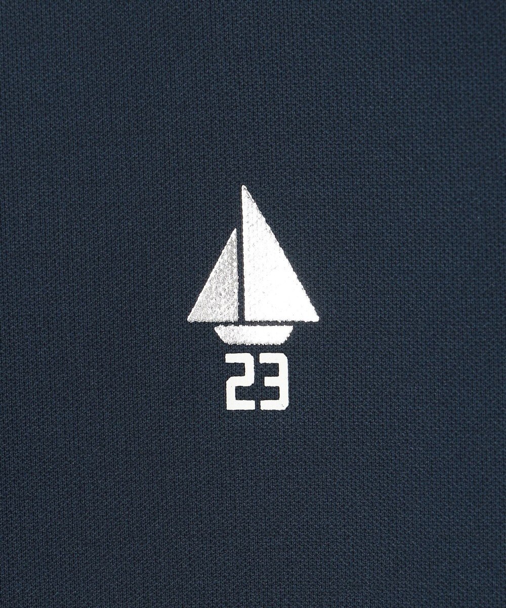 23区GOLF 【WOMEN】【吸水速乾】フレアスリーブ モックネックシャツ 