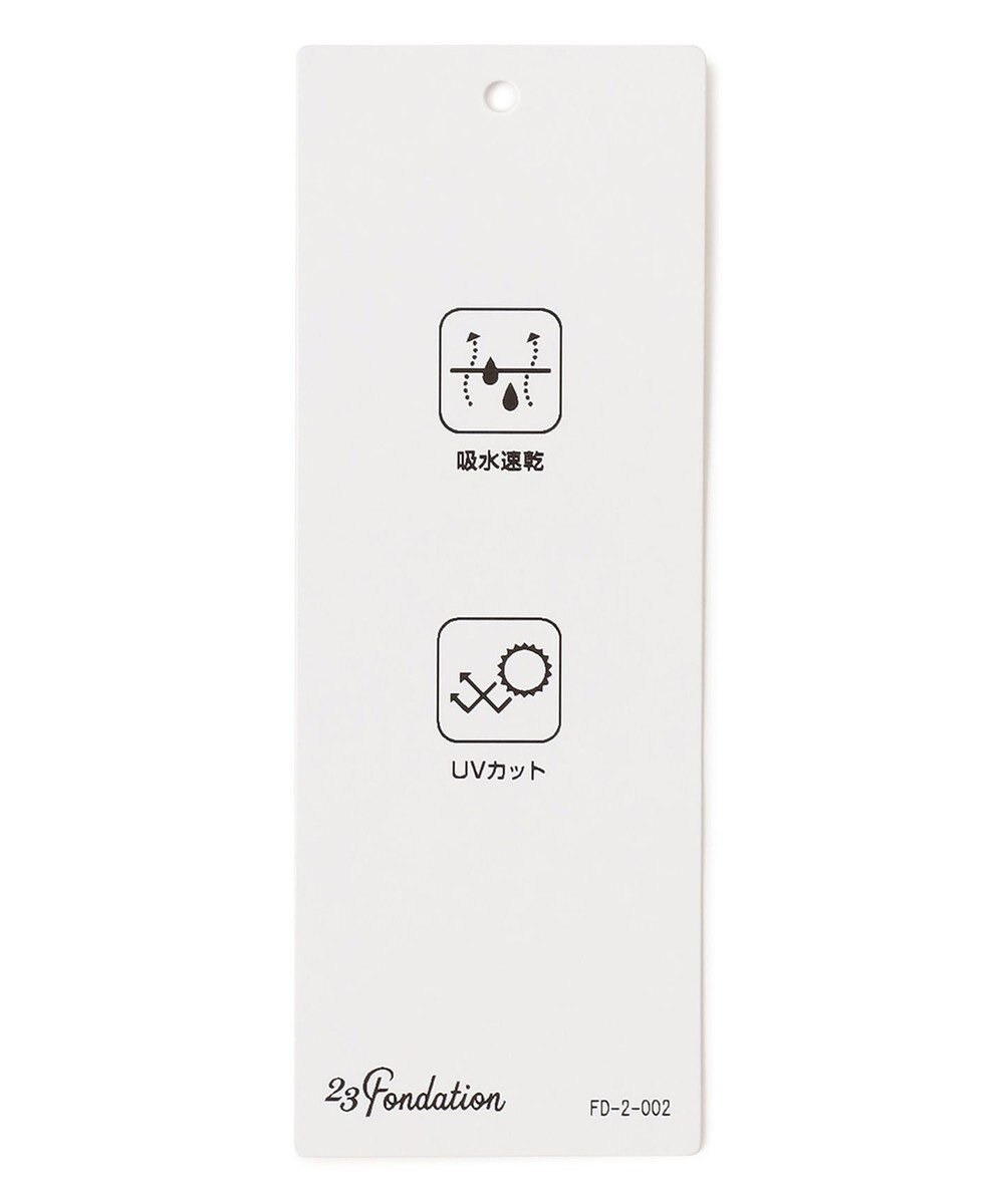 23区GOLF 【23Fondation/WOMEN】シアー袖 ニットポロ 