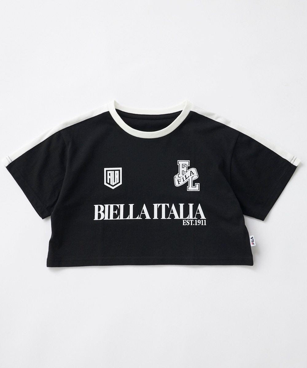 OP／FILA 【FILA】ショート丈半袖Tシャツ 