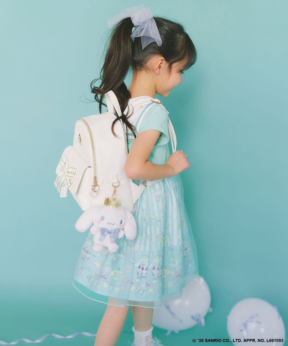 ANY KIDS 【シナモロール×ANY KIDS】合皮リュック 