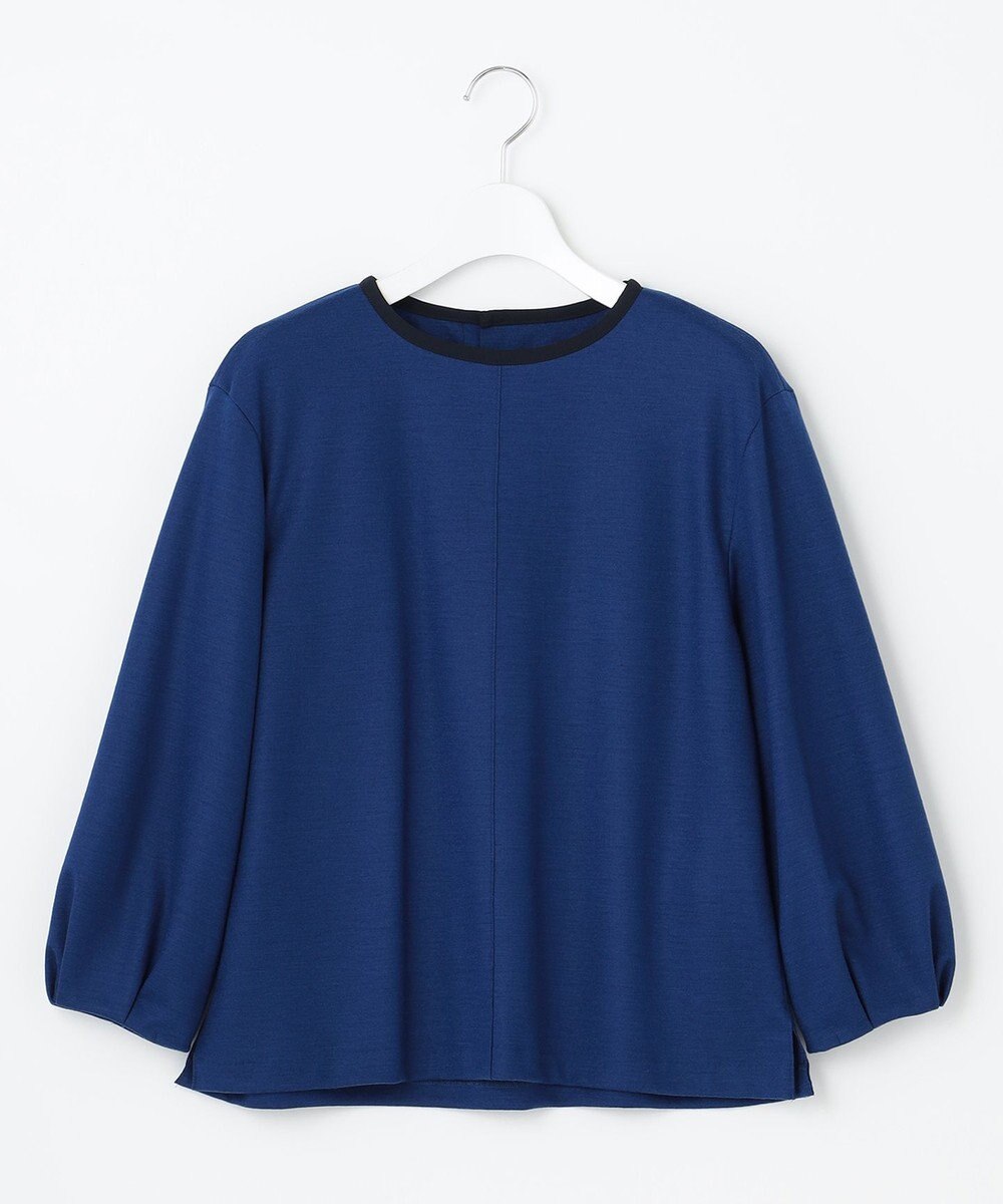 J.PRESS LADIES L 【イージーケア】ウールスムースジャージー カットソー 