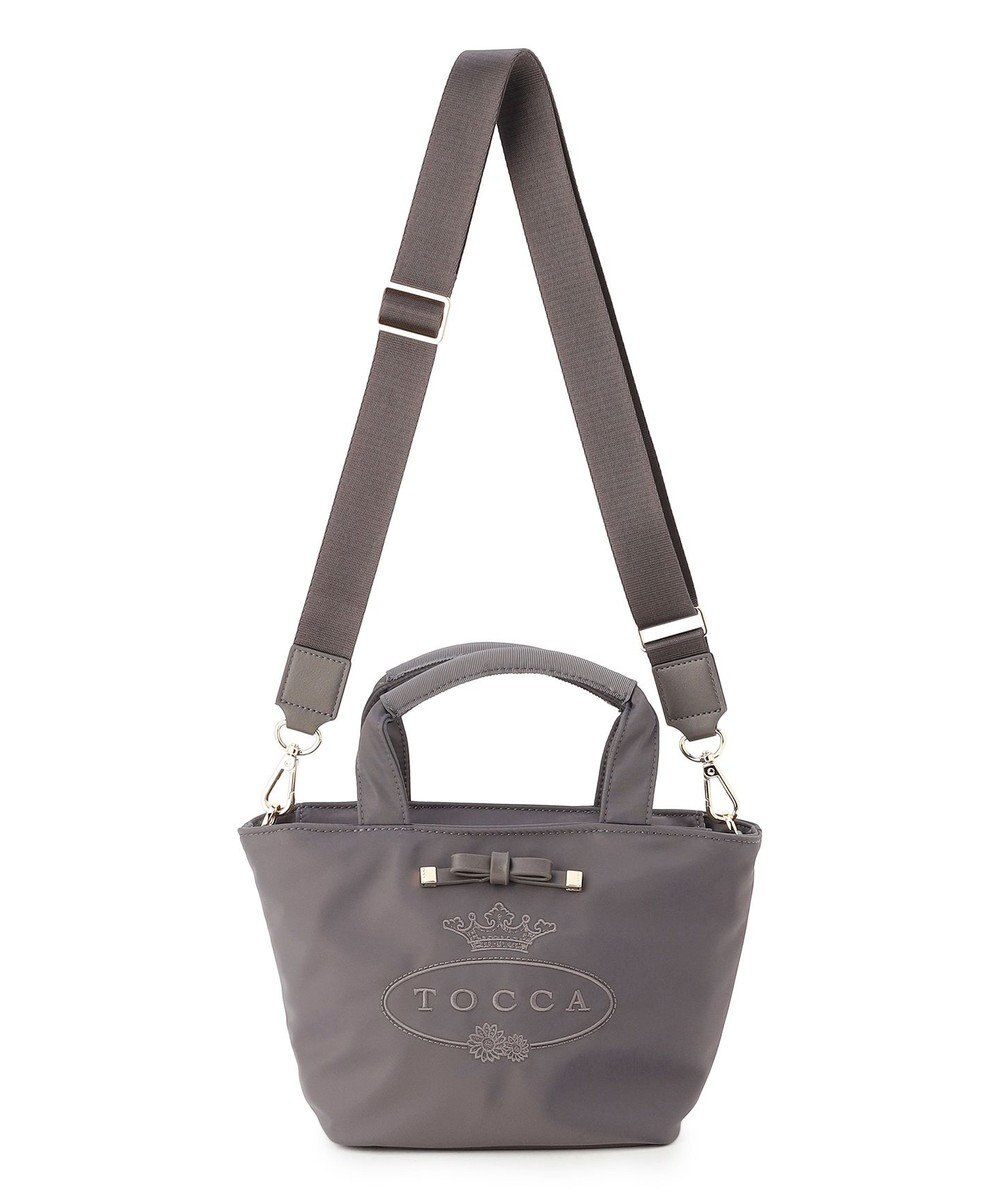 TOCCA CARVED LOGO POCHETTE ナイロンバッグ 