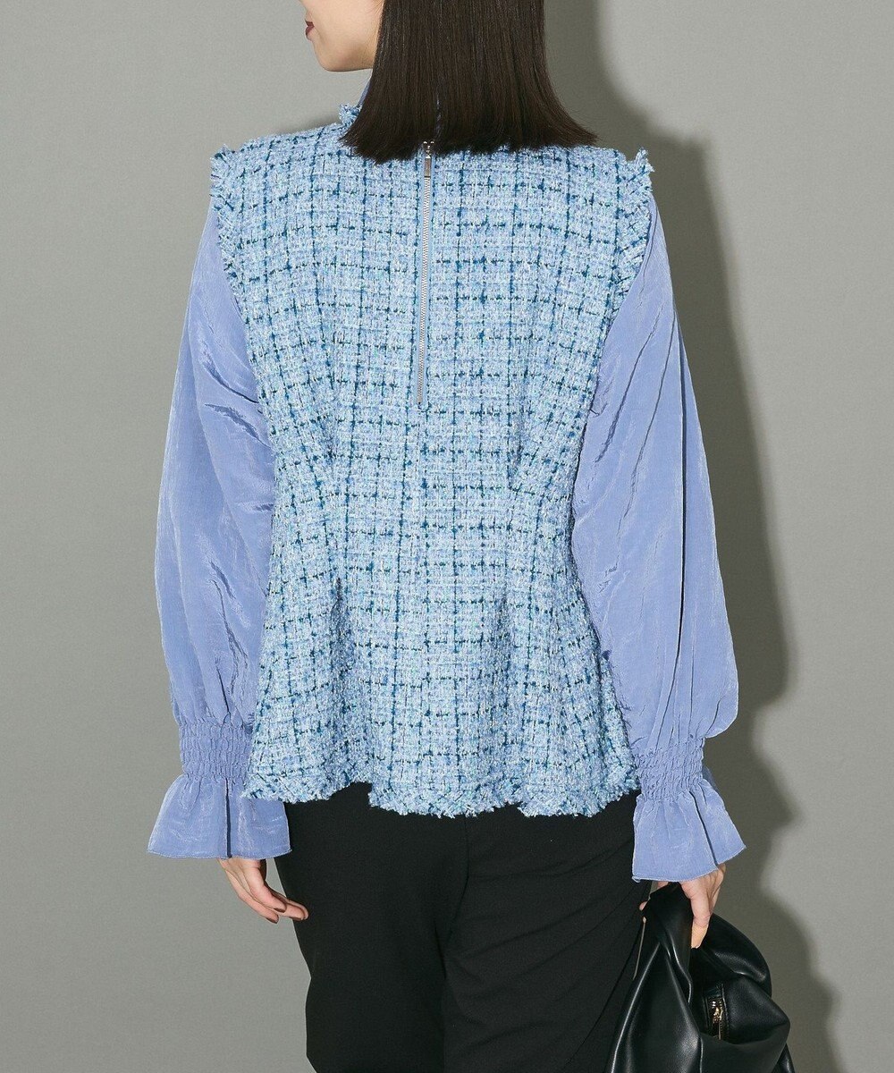 Green Parks ツイードペプラムベスト 