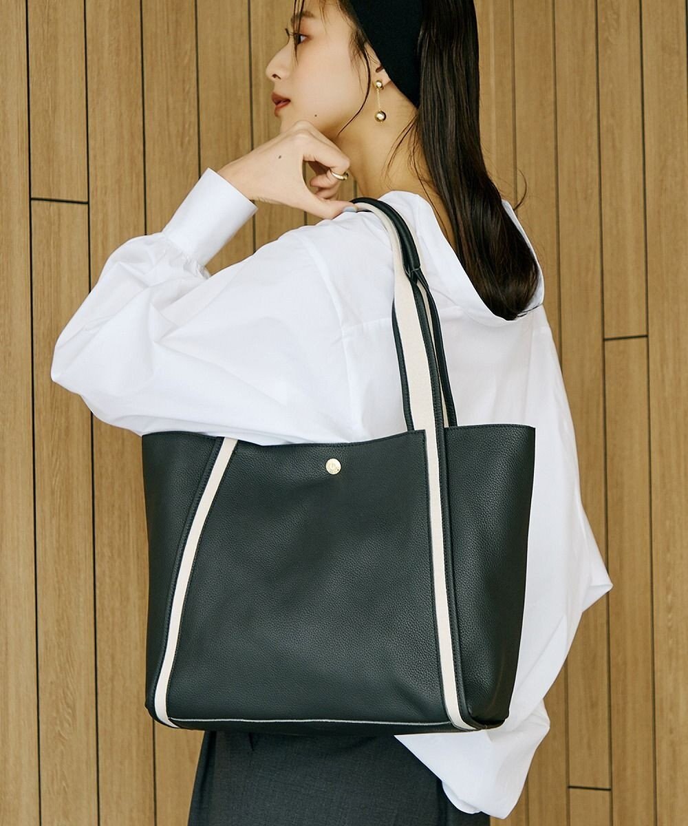 TOPKAPI 【TREASURE TOPKAPI】ソフトシュリンク テープハンドル A4 トート バッグ 