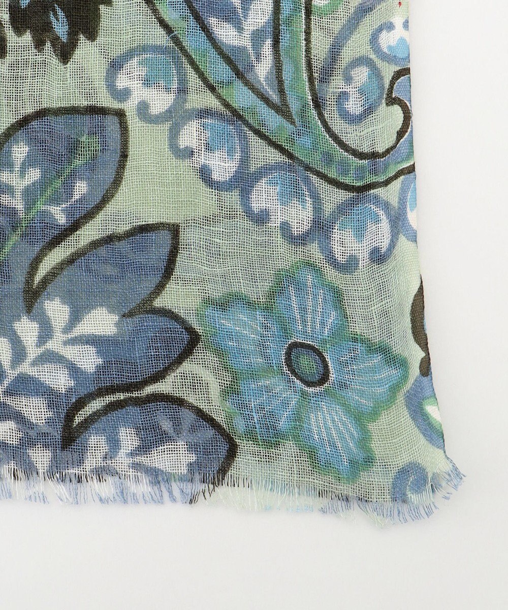 JOSEPH ABBOUD 【CAMERUCCI ARCHIVIO】ボタニカルプリント ストール 