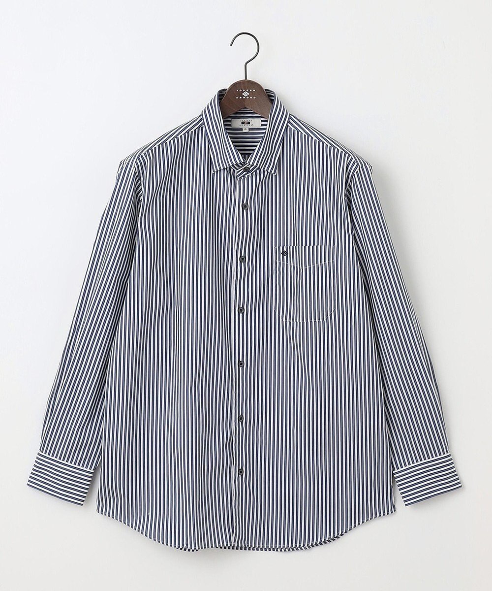 JOSEPH ABBOUD 【キングサイズ】スト レッチストライプシャツ 