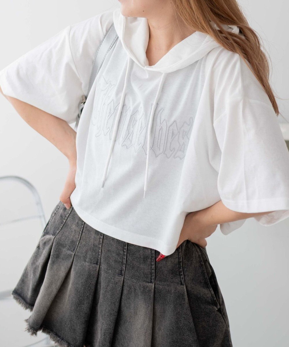 WEGO グラフィックフードショートT 