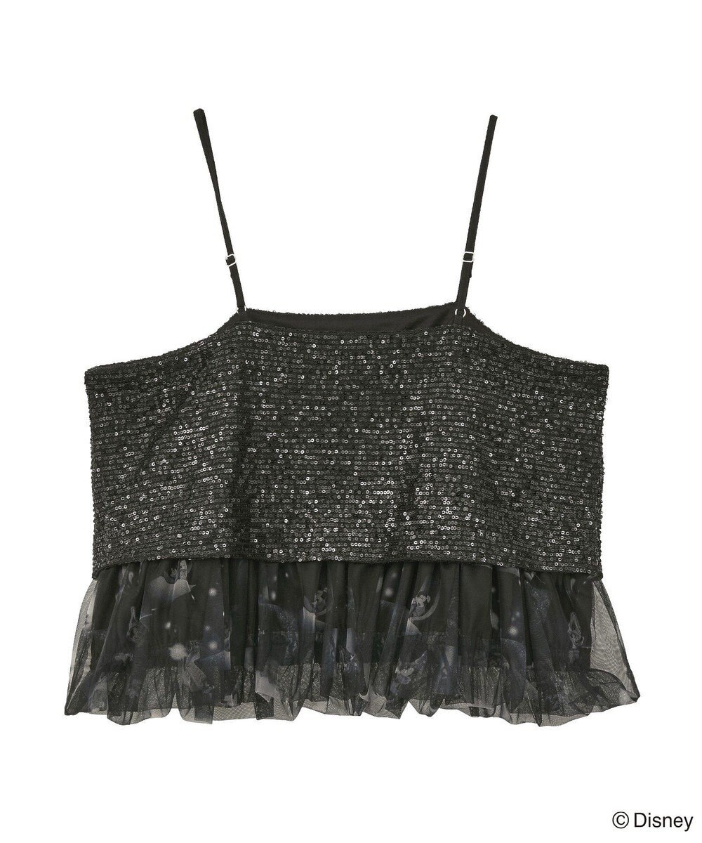 Green Parks ＦＡＮＴＡＳＩＡ／スパンコール総柄ビスチェ 