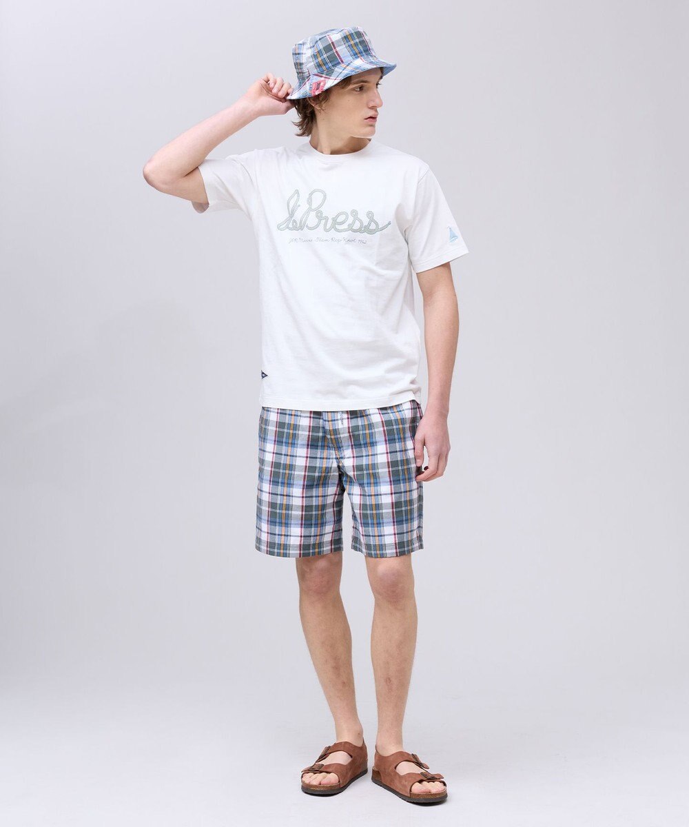 J.PRESS MEN 【NYUZELESS】プリントグラフィック Ｔシャツ 
