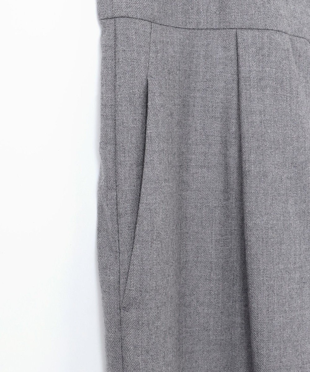 自由区 【洗える】ウォッシャブルウールサキソニー コンビネゾン 