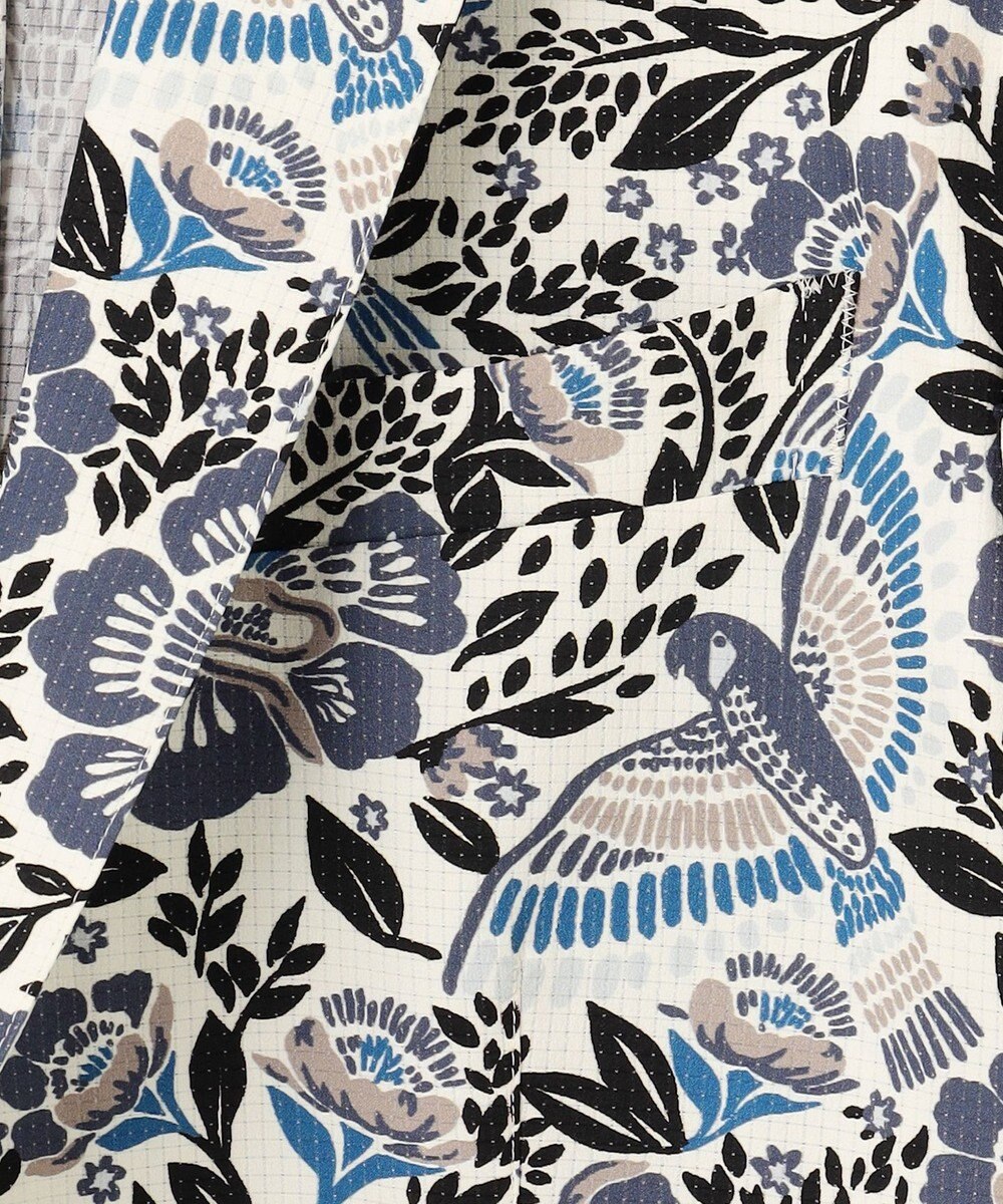 JOSEPH HOMME 新型・新柄【洗える/ストレッチ/シワになりにくい】クールドッツストレッチ メキシカンプリント ジャケット 