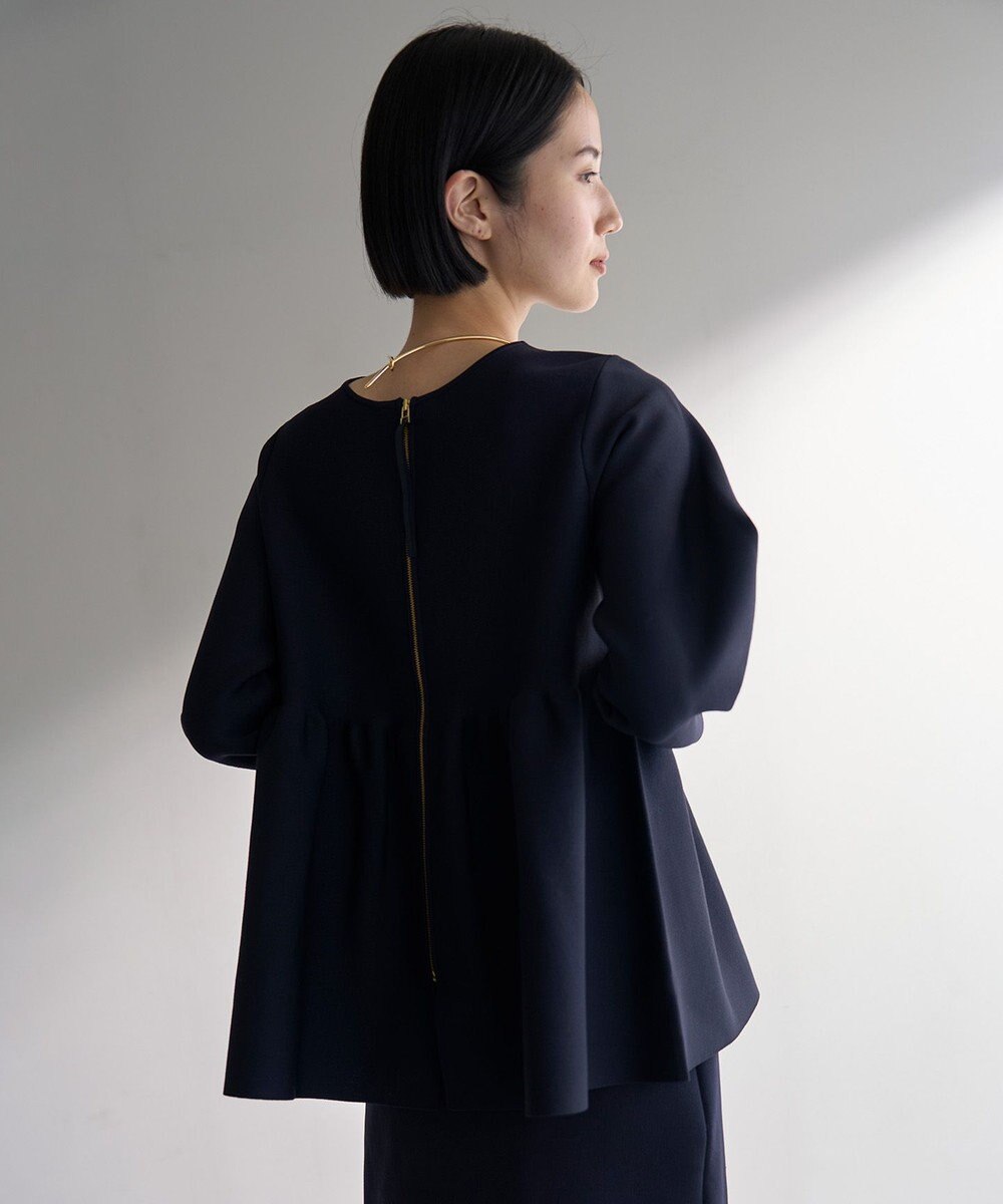 UNFILO 【VERY×UNFILOコラボ】2WAY ペプラムカーディガン 