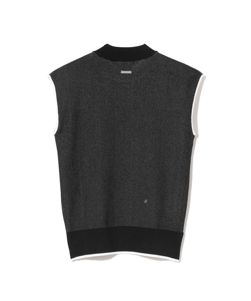 ZERO HALLIBURTON ノースリーブモックネックニット ZHG-W6S8b 85222 