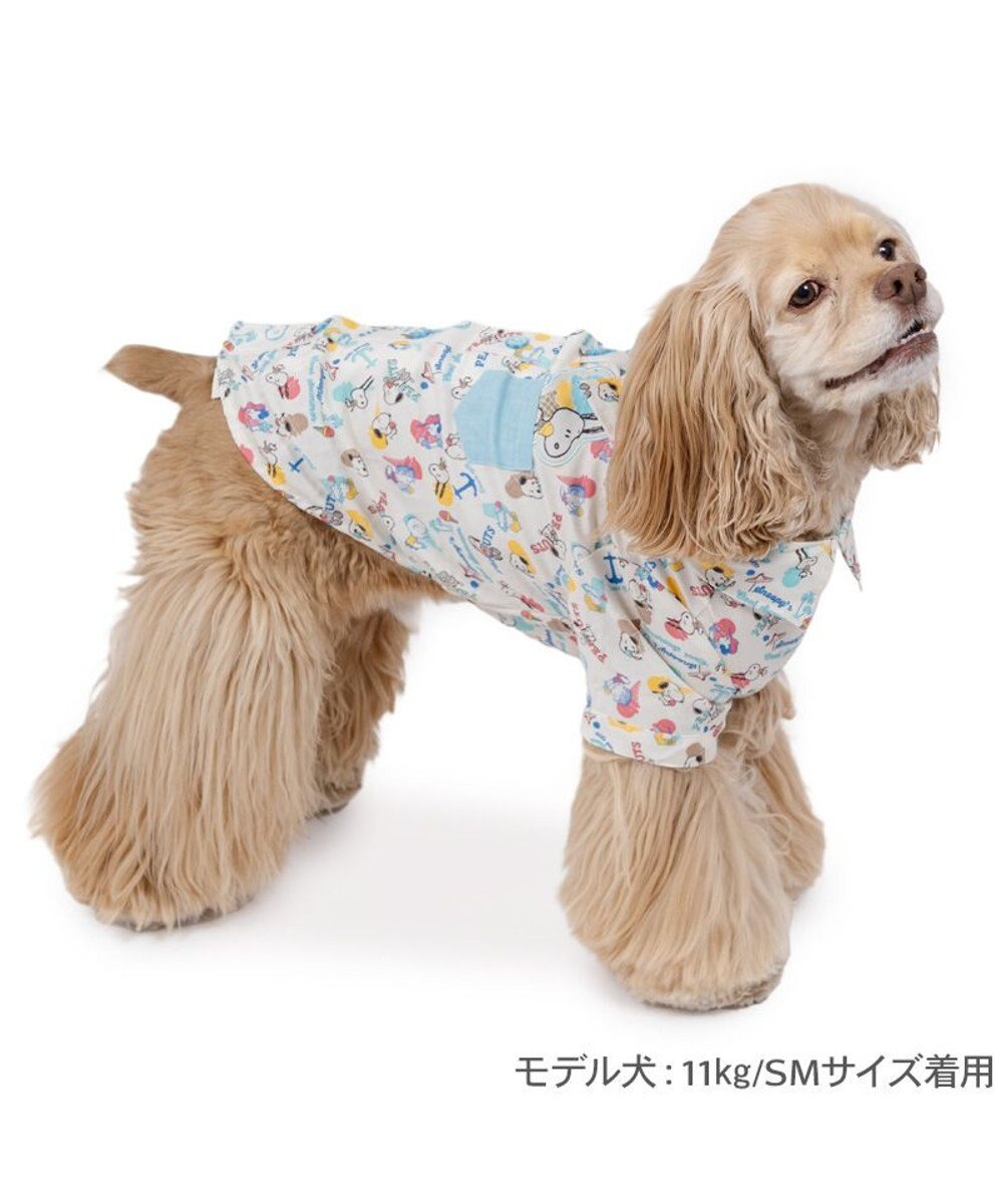 PET PARADISE スヌーピー アロハシャツ 《アイス柄》 中型犬 大型犬 