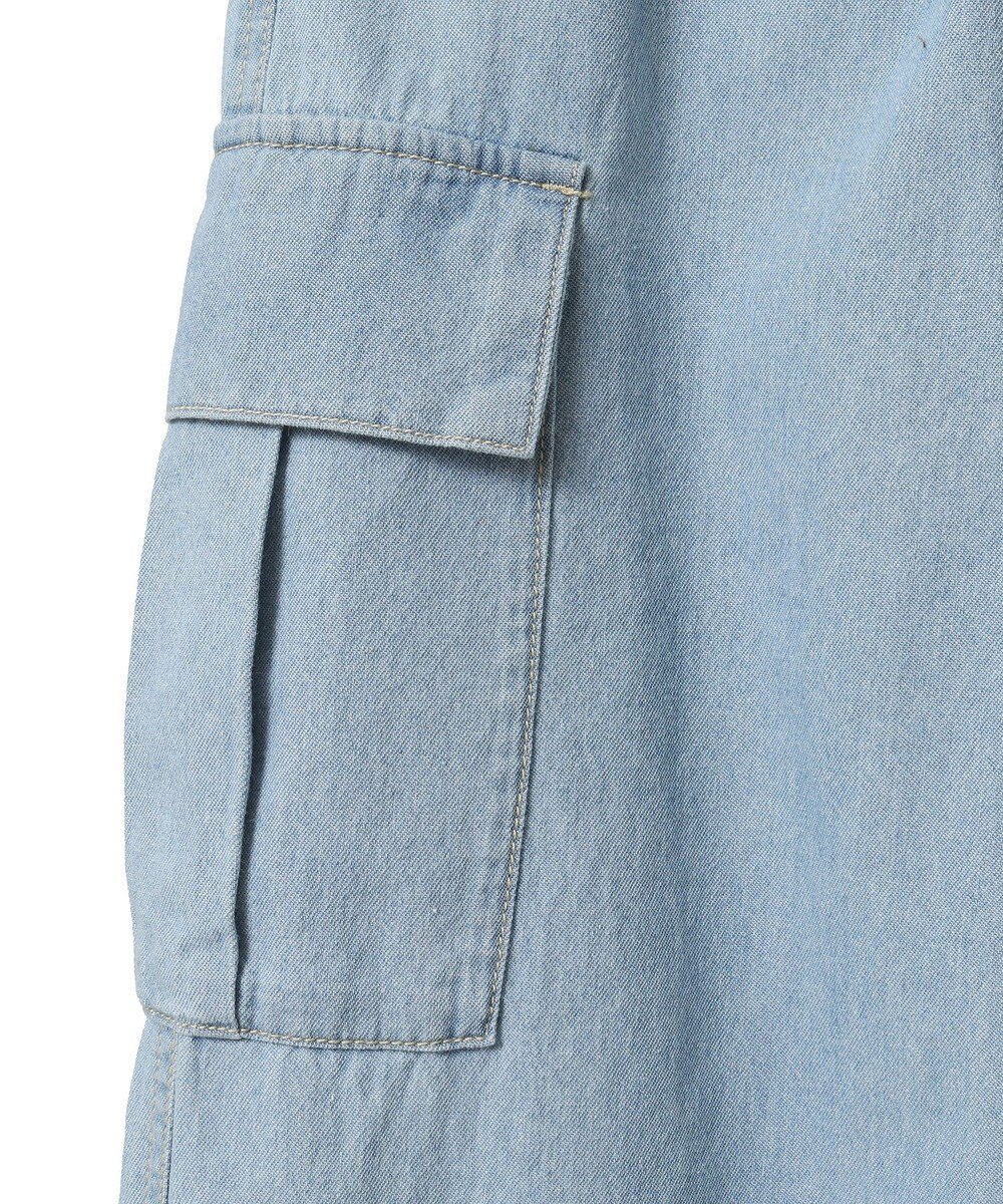 Green Parks ライトデニムカーゴパンツ 