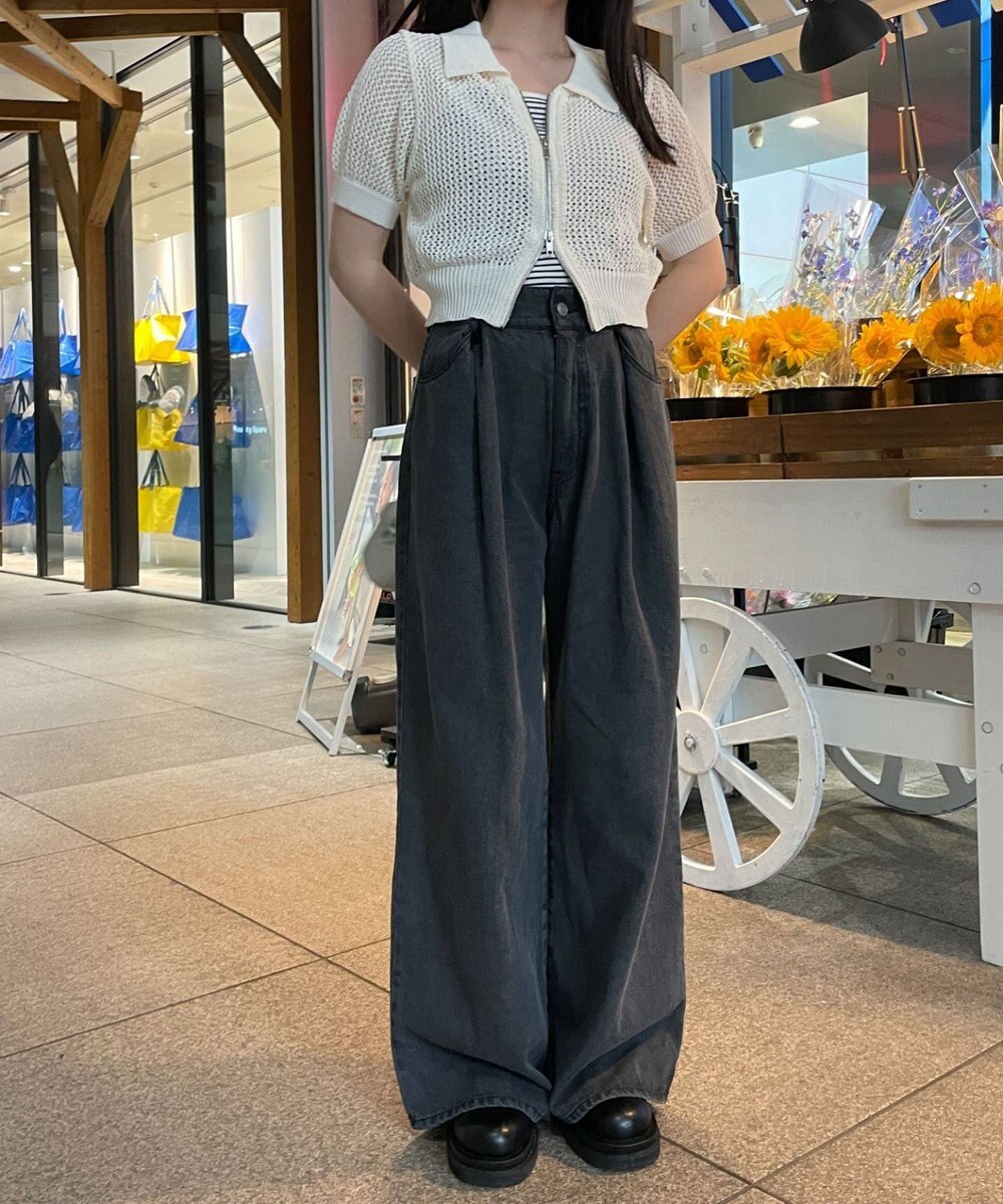 WEGO WZIPニットカーデ 