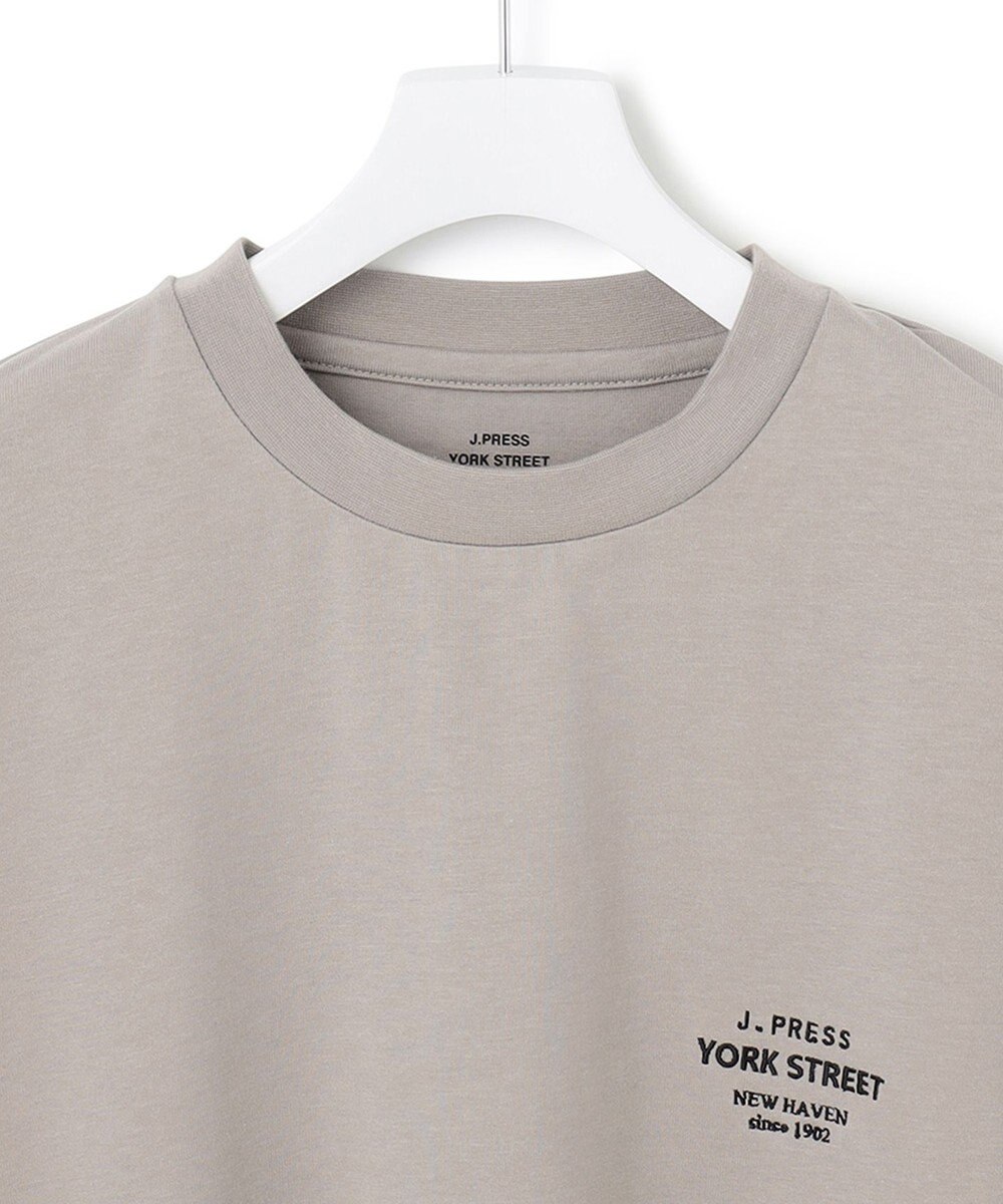 J.PRESS YORK STREET 【UNISEX】ワンポイント腰ポケットTシャツ 