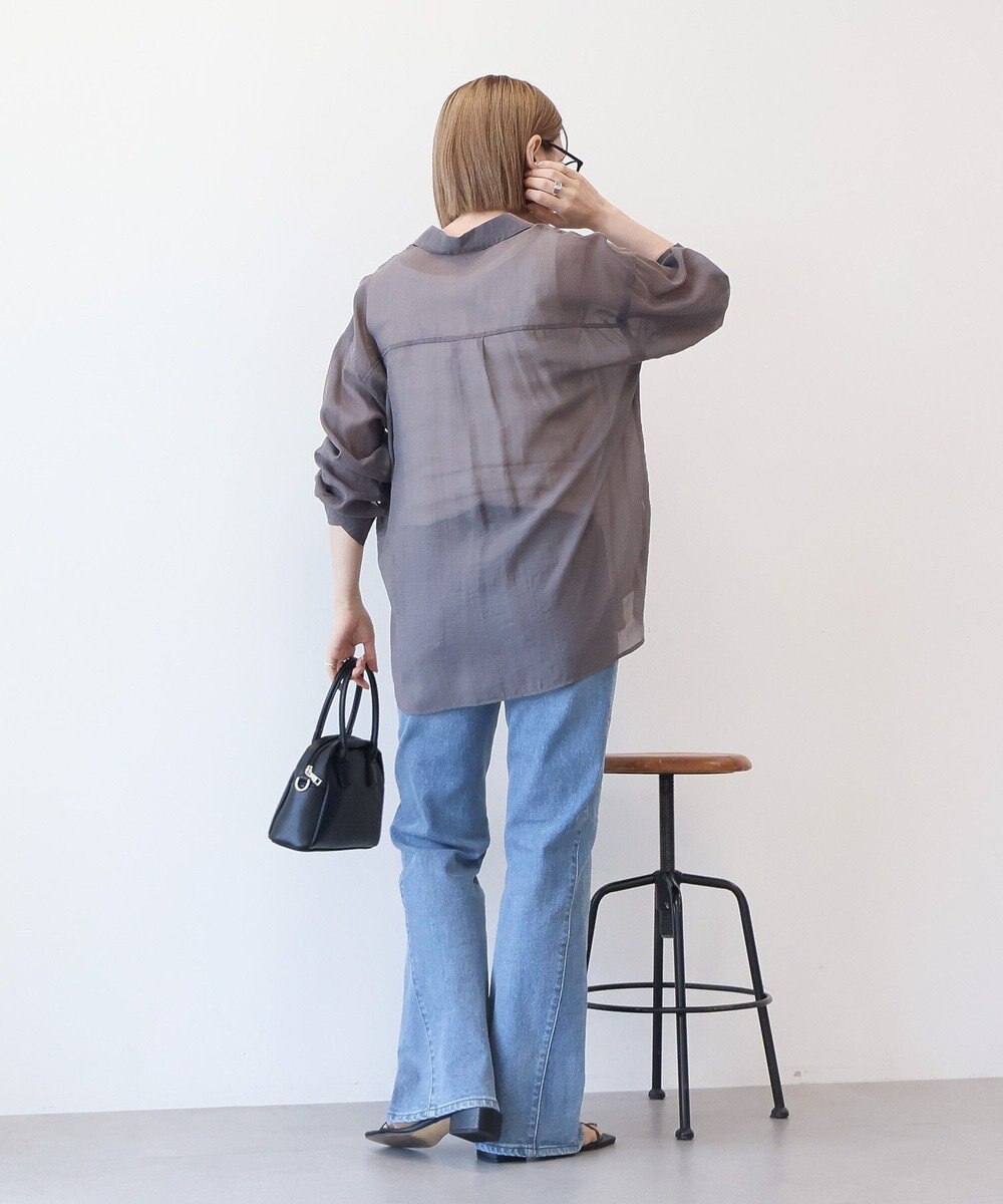 AMERICAN HOLIC ラスターシアーシャツ 