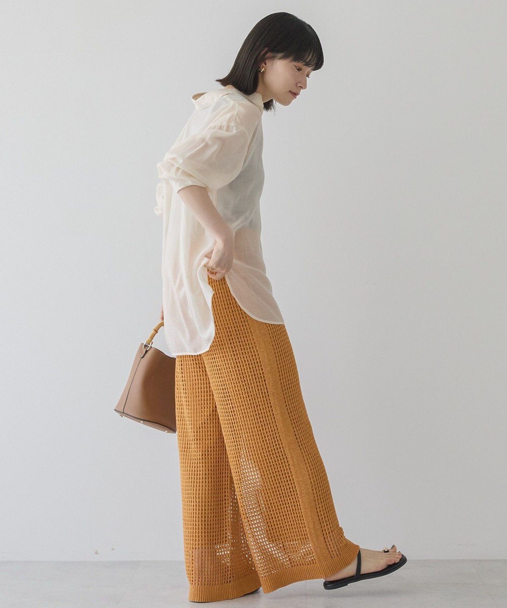 AMERICAN HOLIC ラスターシアーシャツ 