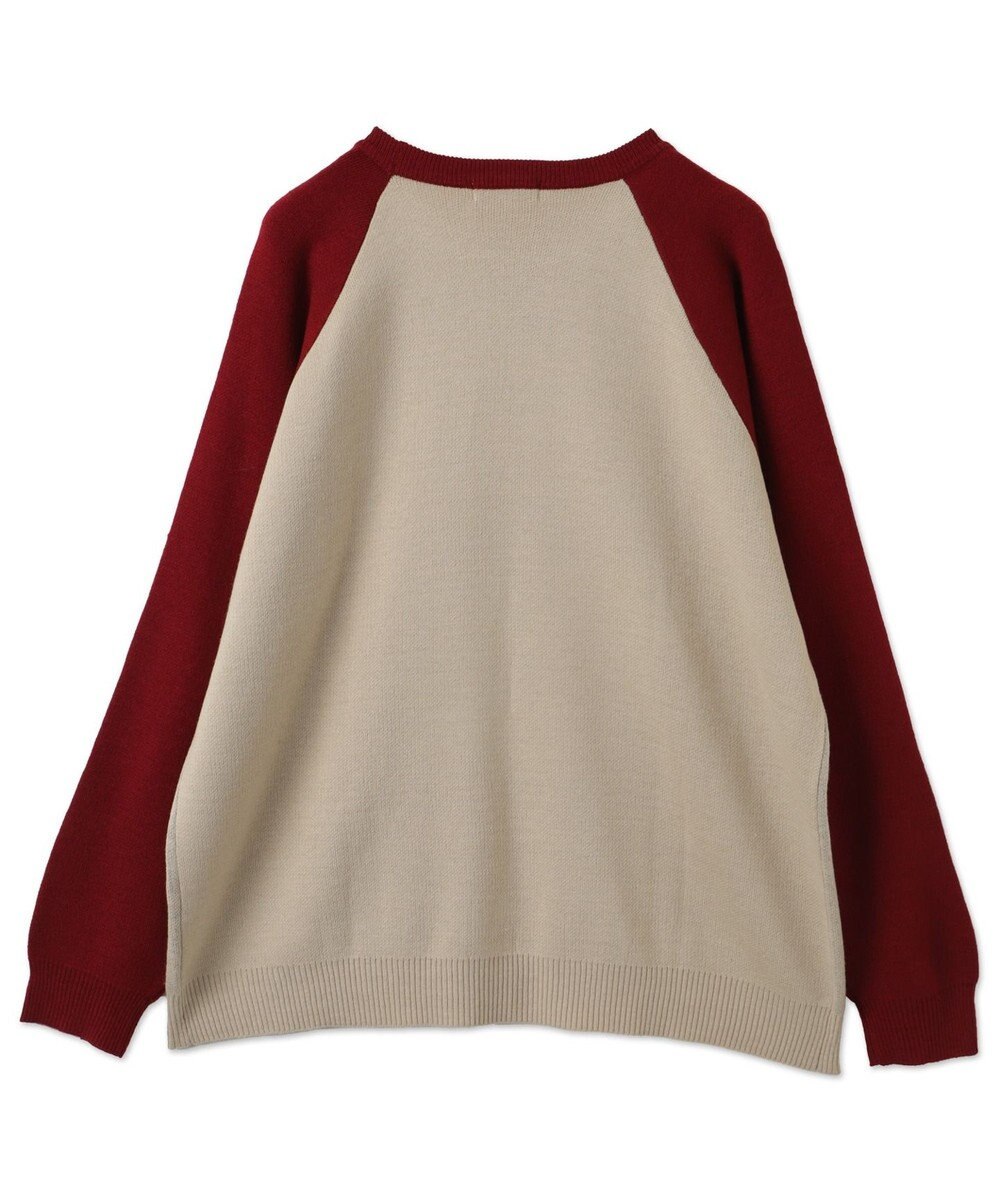 WEGO ラグランジャガードグラフィックプルオーバー 