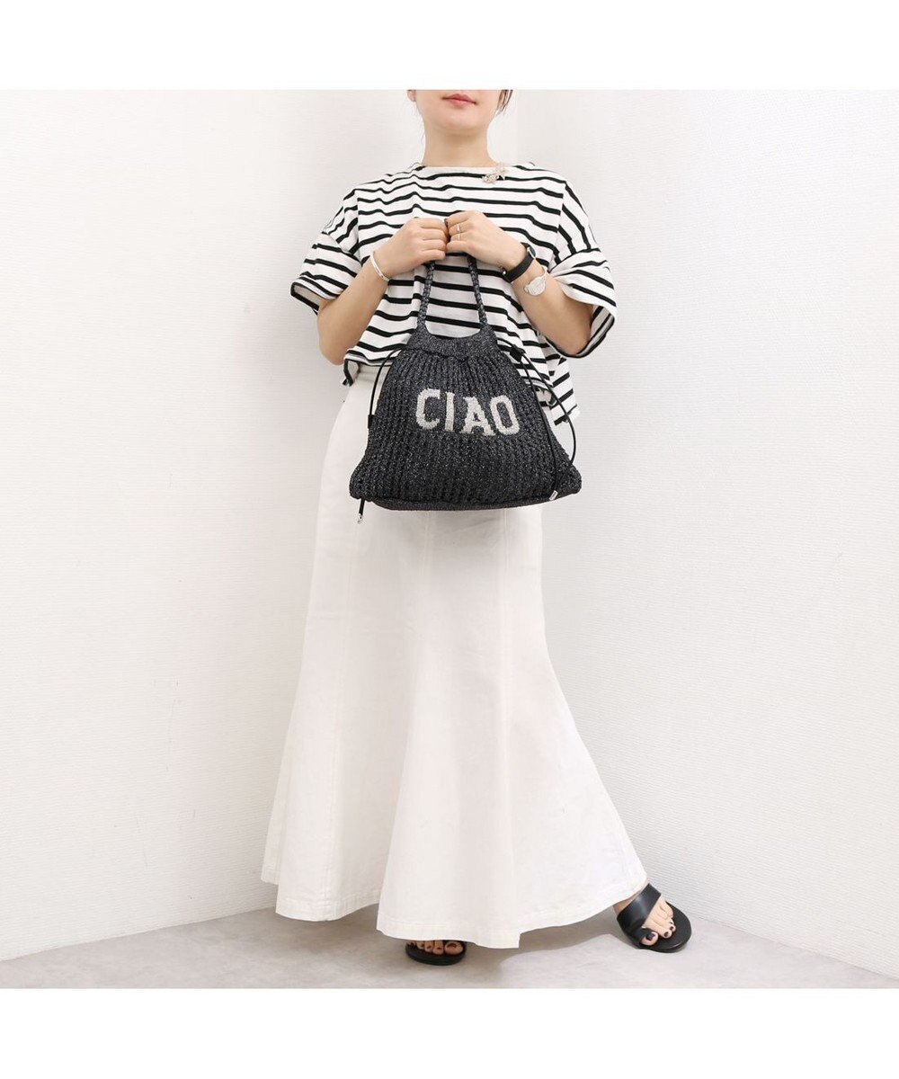 UNBILLION カシュカシュ cachecache / メッセージラメニット2wayバッグ 
