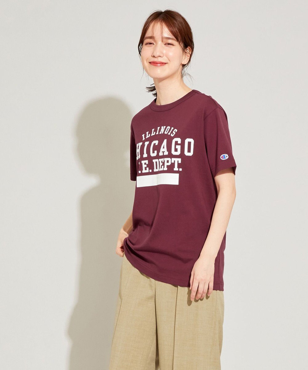 Champion カレッジプリントショートスリーブｔシャツ 2 Share Park Ladies ファッション通販 公式通販 オンワード クローゼット