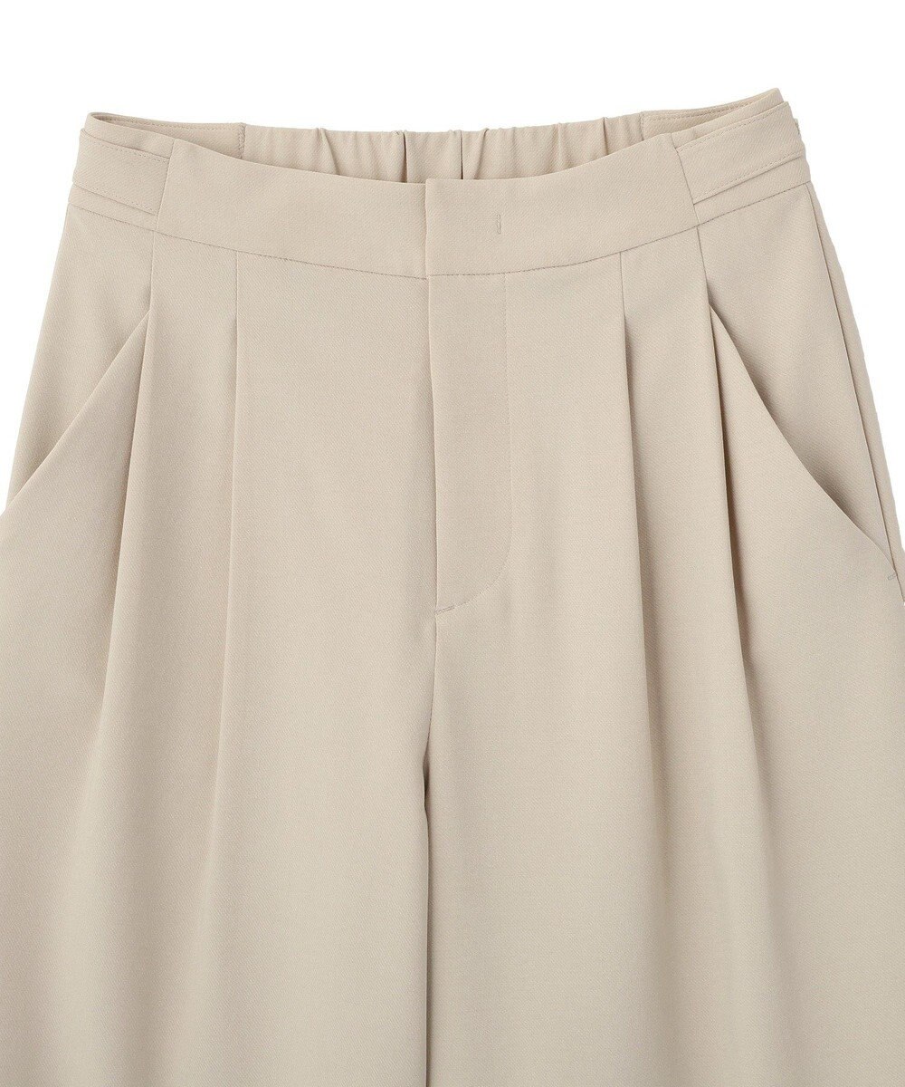 Green Parks イージーケアキュロットパンツ 