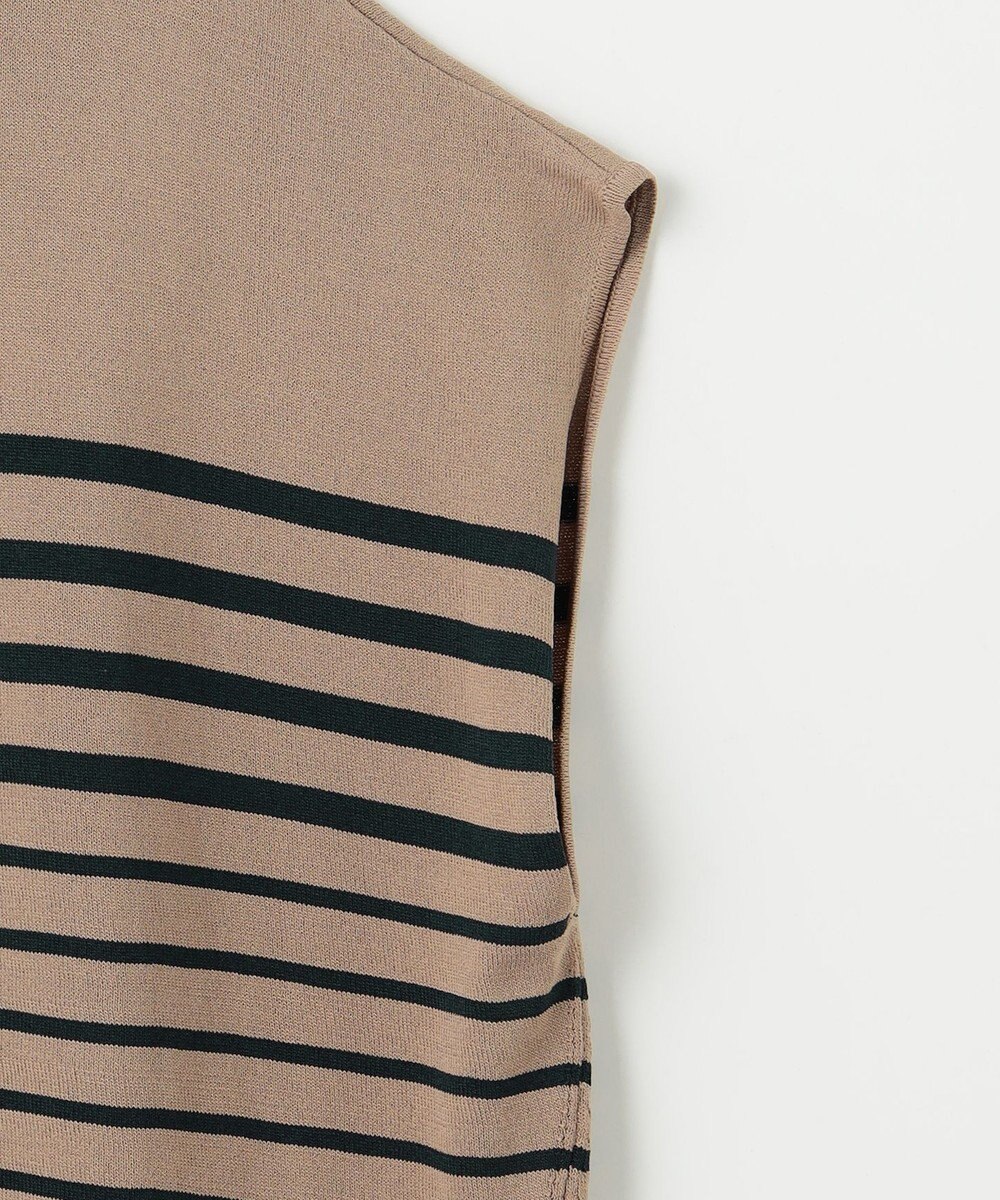 ANY L 【洗濯機可/接触冷感/UVカット/アンチピリング】フレンチスリーブニットプルオーバー 