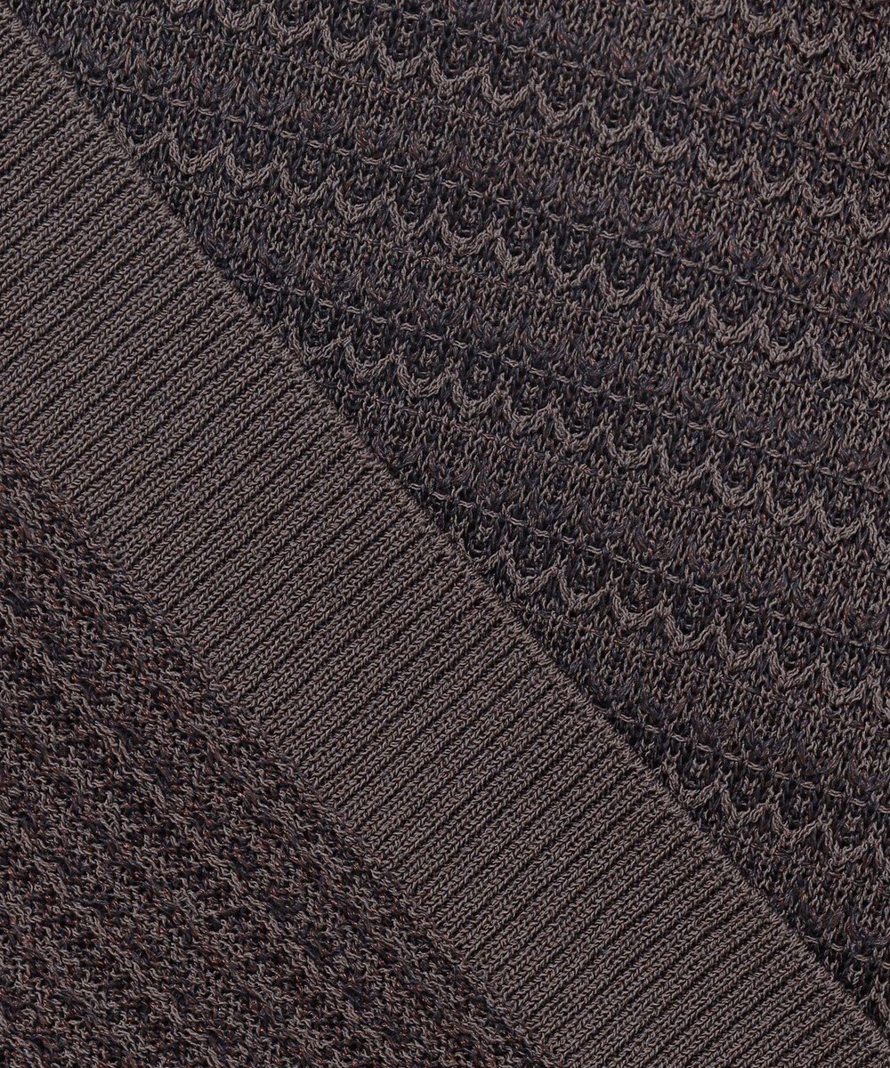 JOSEPH HOMME 【洗える】ジオメトリックボーダー　ポロニット 