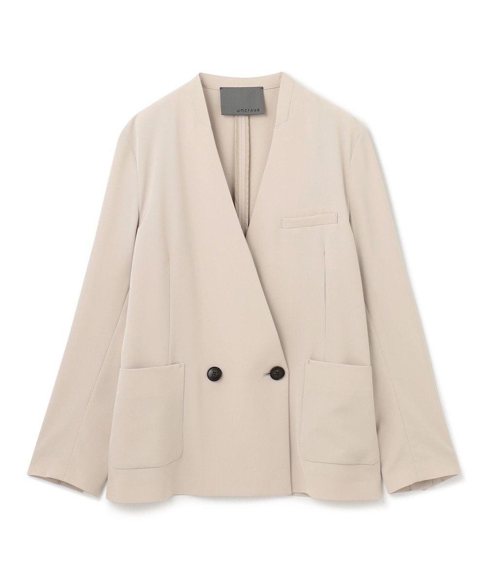 uncrave 【接触冷感・撥水・洗濯機洗い可】クールタッチツイル ジャケット（uncrave STANDARD） 