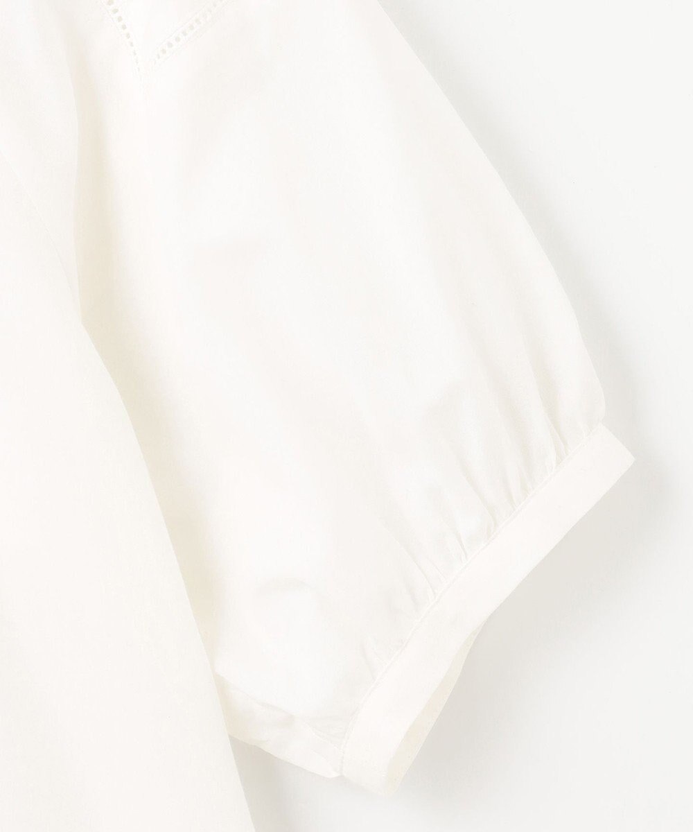 組曲 【WEB限定】ナチュラルローン フリルブラウス 