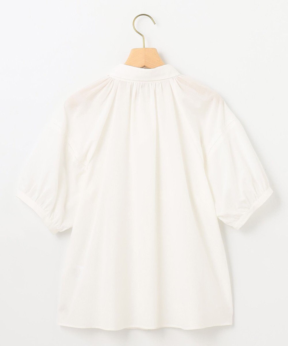 組曲 【WEB限定】ナチュラルローン フリルブラウス 