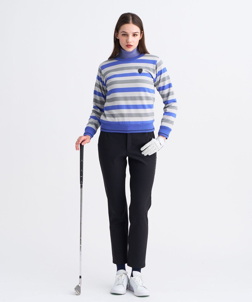 23区GOLF 【WOMEN】リバーシブルニット 防風裏地 2WAY 