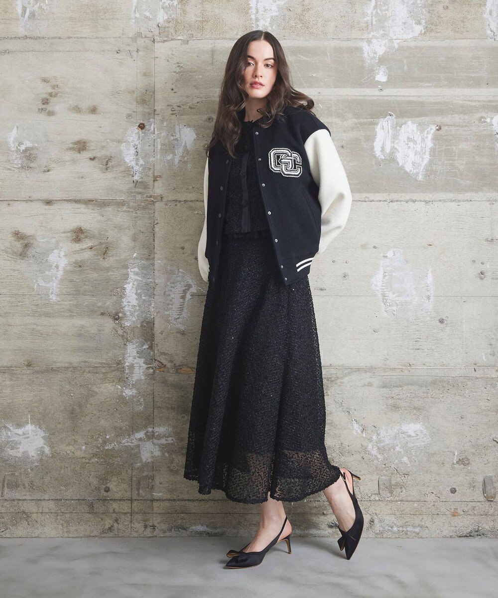 GRACE CONTINENTAL バーシティembジャケット 