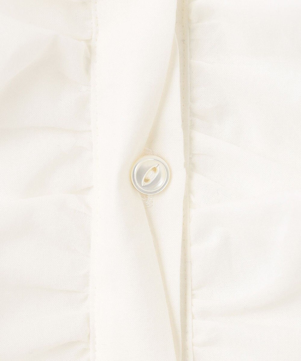 組曲 【WEB限定】ナチュラルローン フリルブラウス 