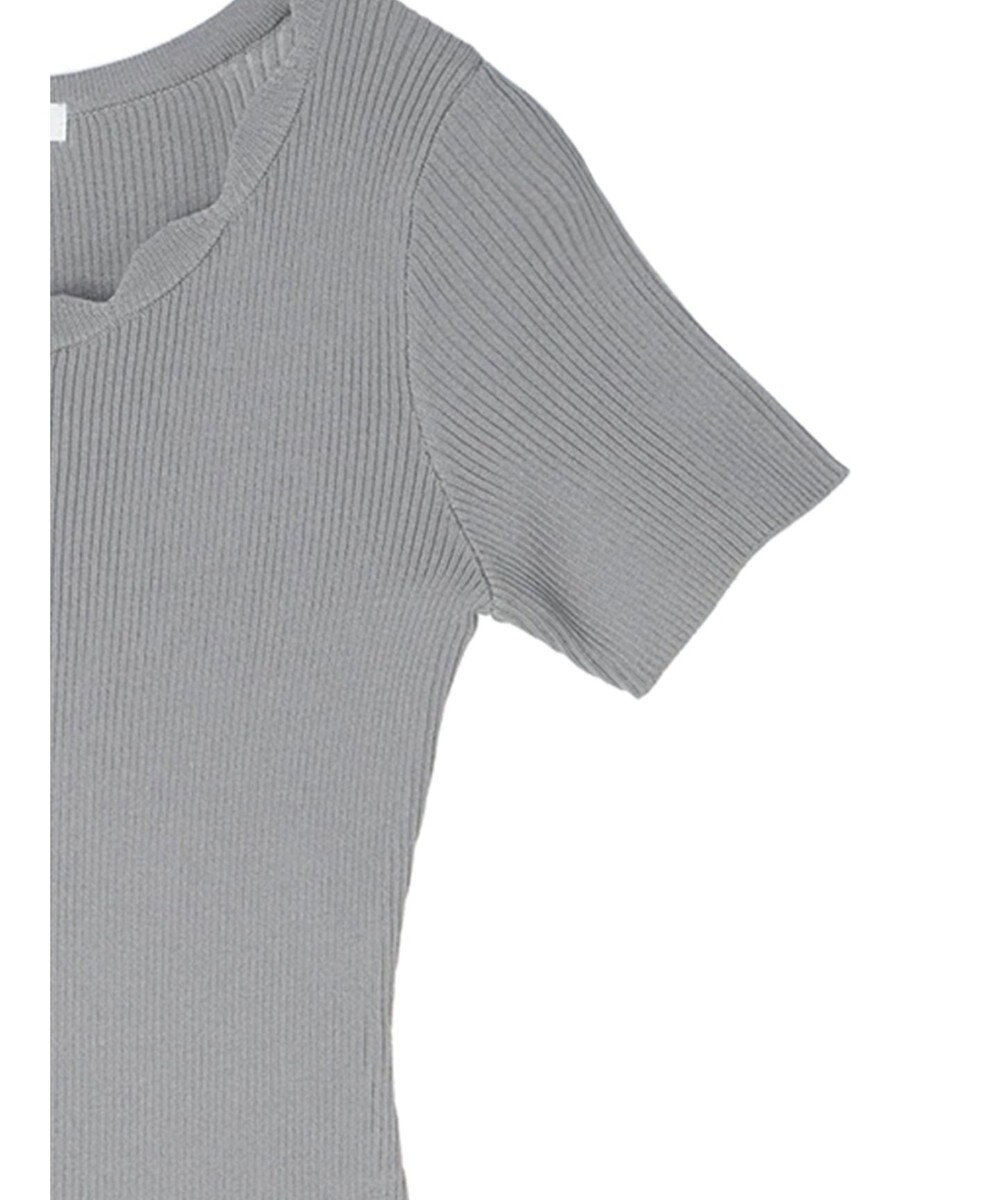 Green Parks リブニットワンピース 