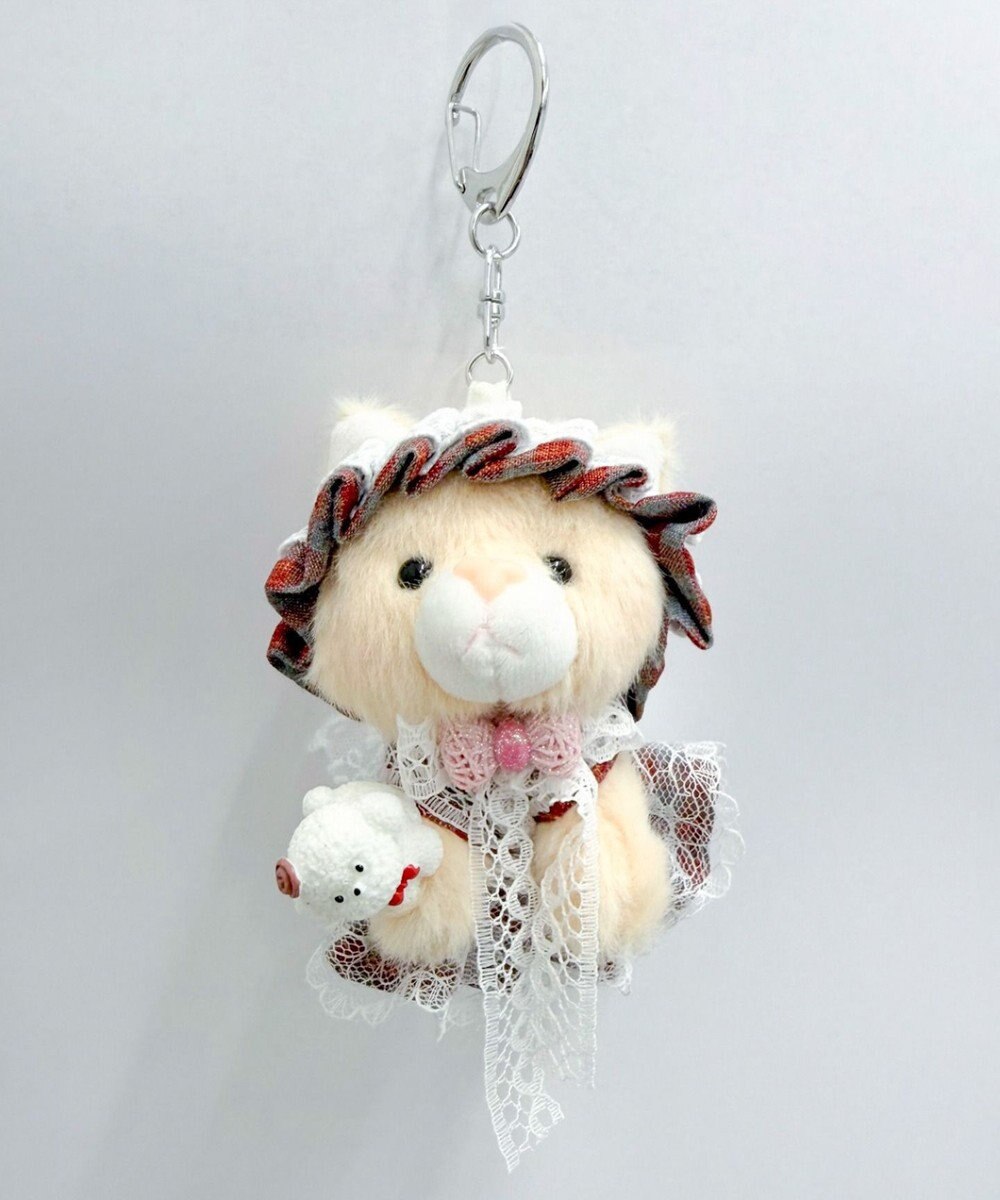 WEGO おめかしねこちゃんぬいぐるみキーホルダー 