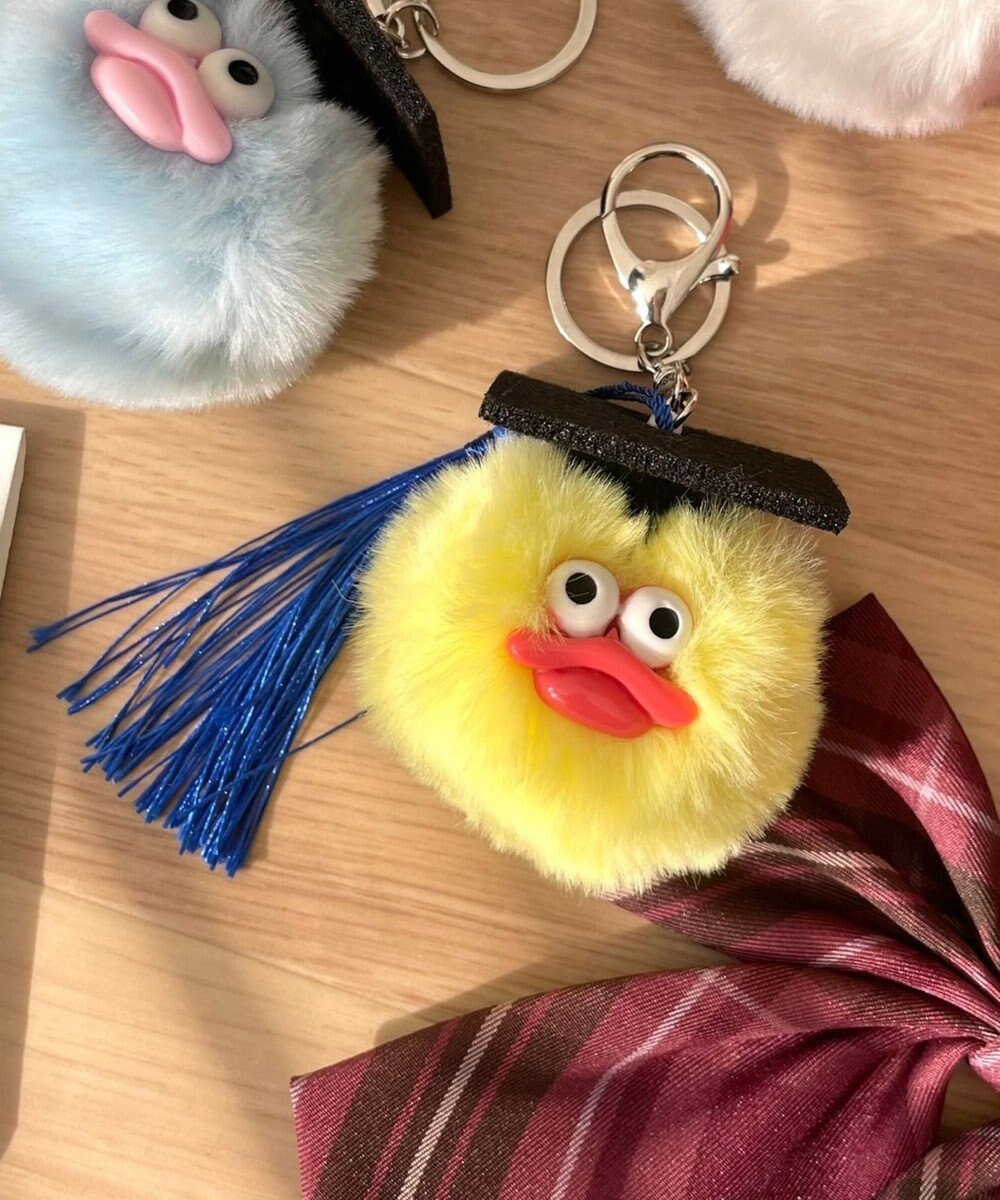 WEGO 卒業おめおめモンスターぬいぐるみキーホルダー 