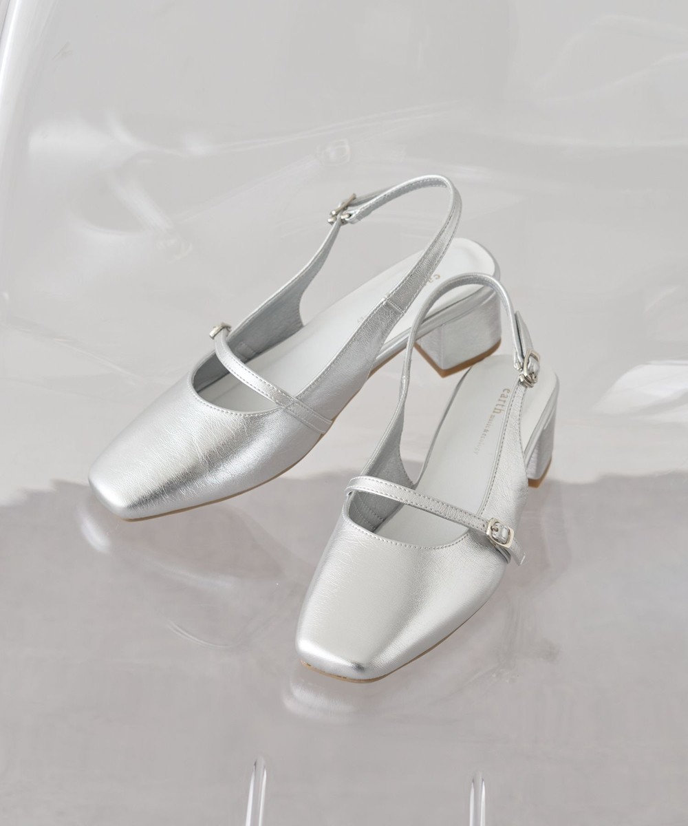 earth music&ecology 【予約】ベルトミュールパンプス 